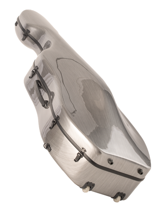 ESTUCHE DE CELLO AMADEUS 4/4 DE FIBRA DE VIDRIO GRIS