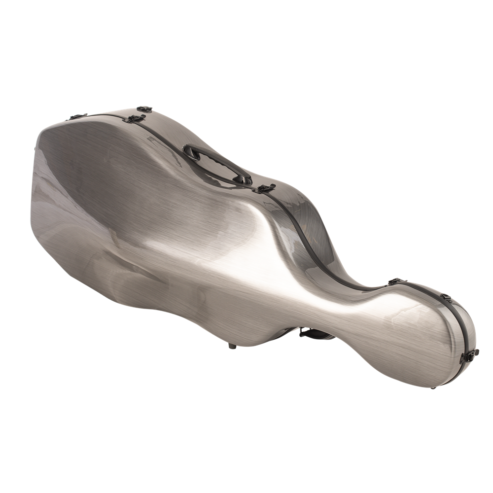 ESTUCHE DE CELLO AMADEUS 4/4 DE FIBRA DE VIDRIO GRIS