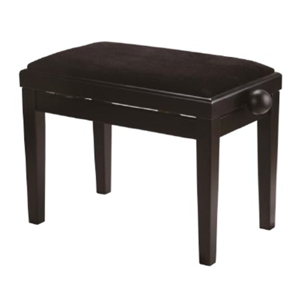 BANQUETA AMADEUS REGULABLE PARA PIANO NEGRO MATE