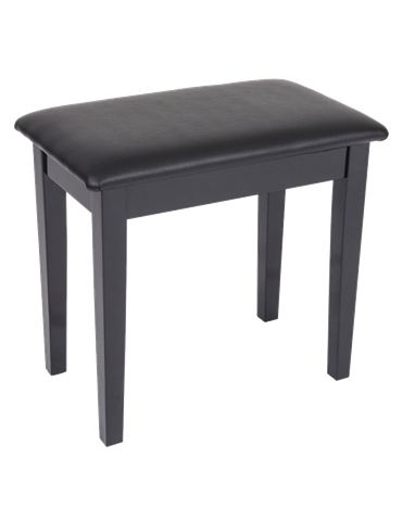 BANQUETA AMADEUS PARA PIANO NEGRA