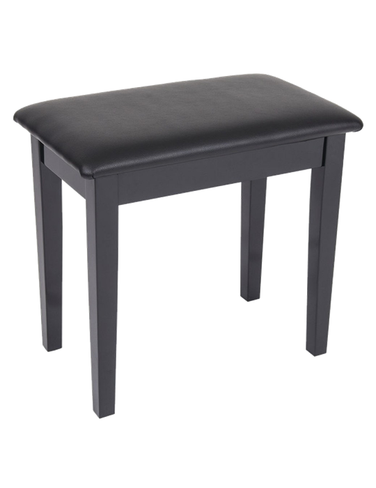 BANQUETA AMADEUS PARA PIANO NEGRA