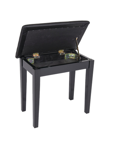 BANQUETA AMADEUS PARA PIANO NEGRA 2