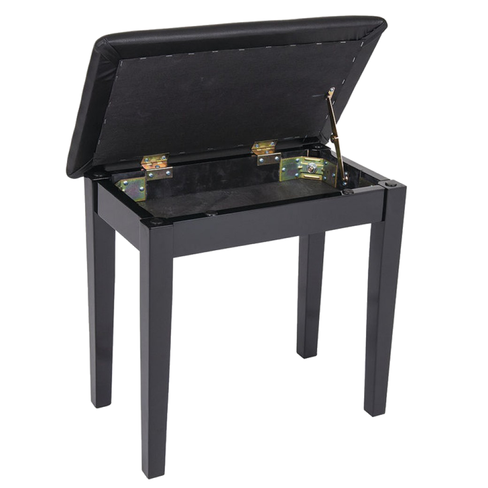 BANQUETA AMADEUS PARA PIANO NEGRA