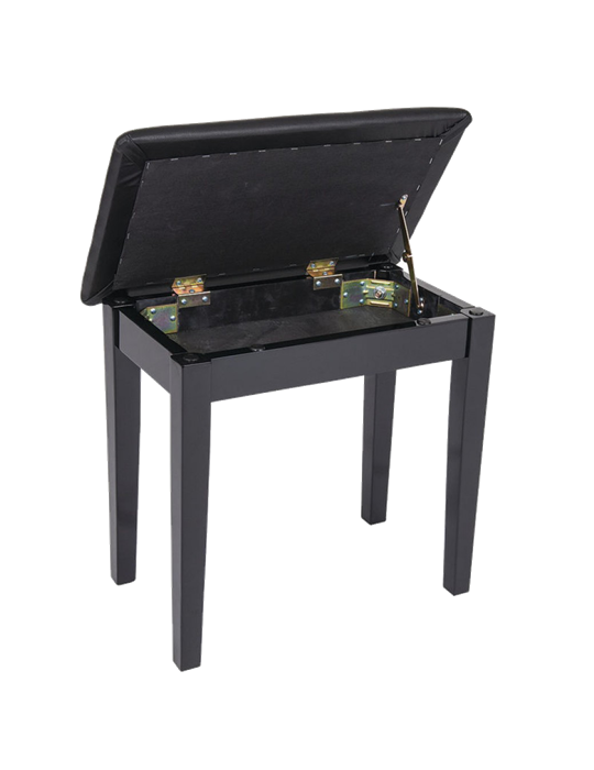 BANQUETA AMADEUS PARA PIANO NEGRA