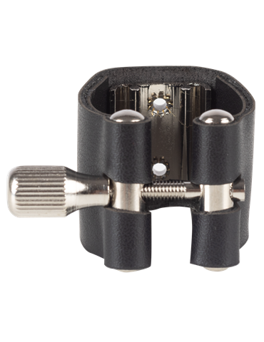 ABRAZADERA AMADEUS PARA SAXO SOPRANO DE CUERO