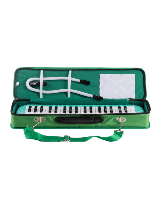 MELÓDICA 37 AMADEUS VERDE CON ESTUCHE