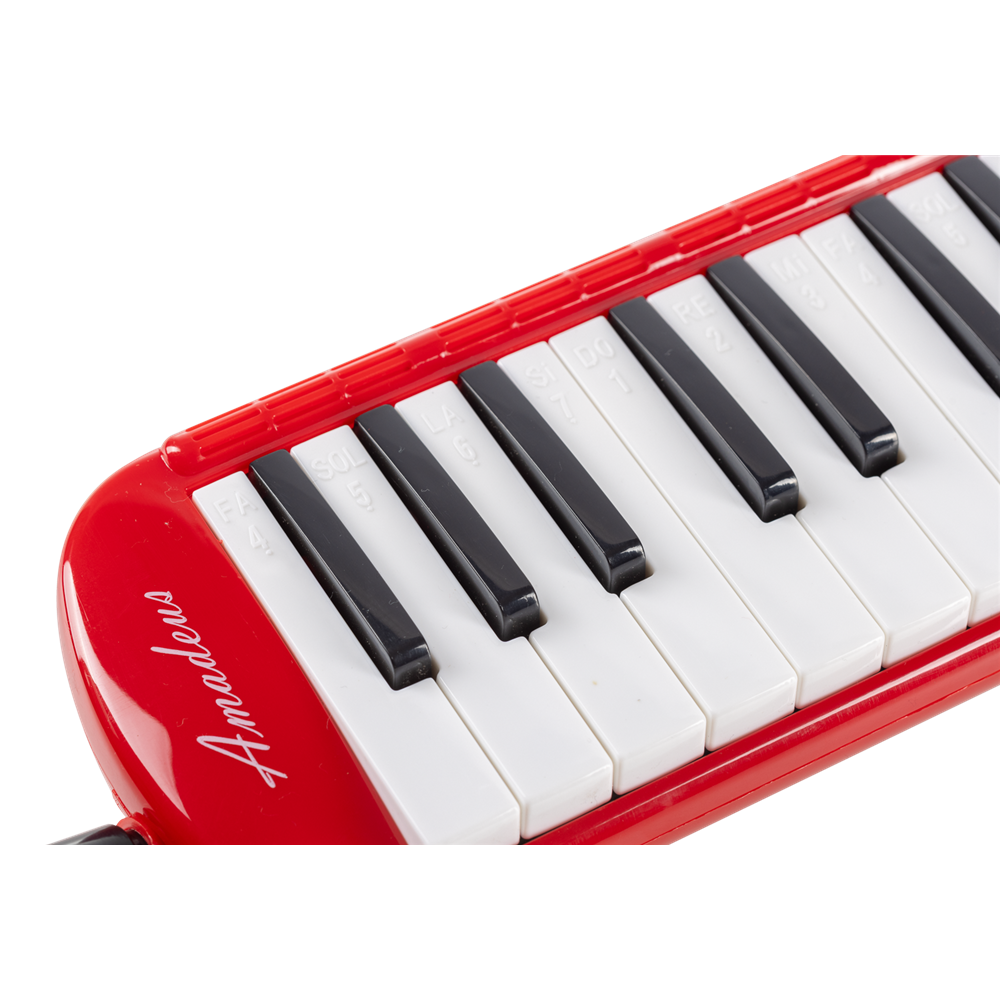 MELÓDICA 37 AMADEUS ROJA CON ESTUCHE