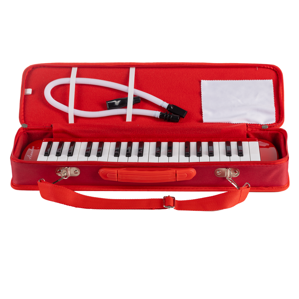 MELÓDICA 37 AMADEUS ROJA CON ESTUCHE
