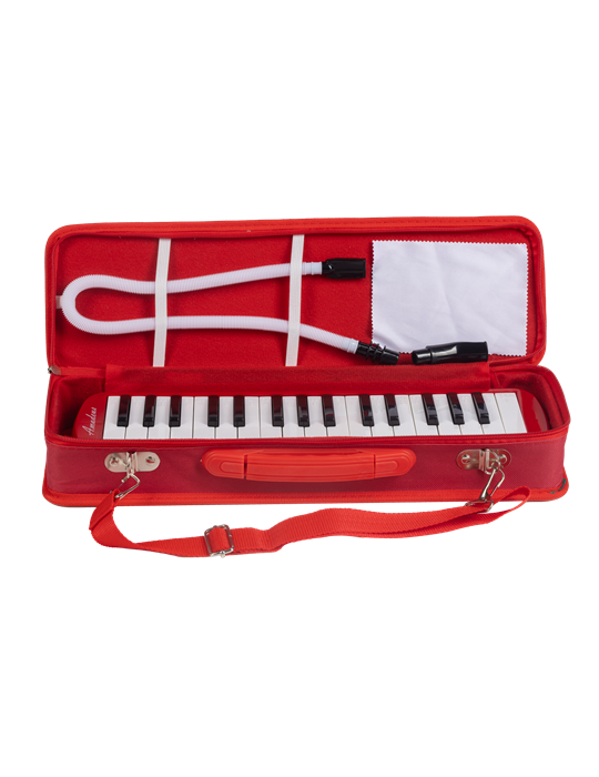 MELÓDICA 32 AMADEUS ROJA CON ESTUCHE