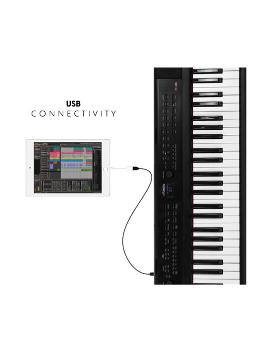 PIANO DE ESCENARIO ARTESIA PE-88 NEGRO
