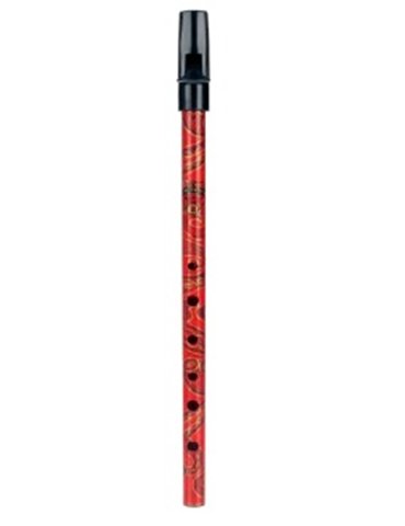 FLAUTA BOHO FLAGEOLET RE ROJA