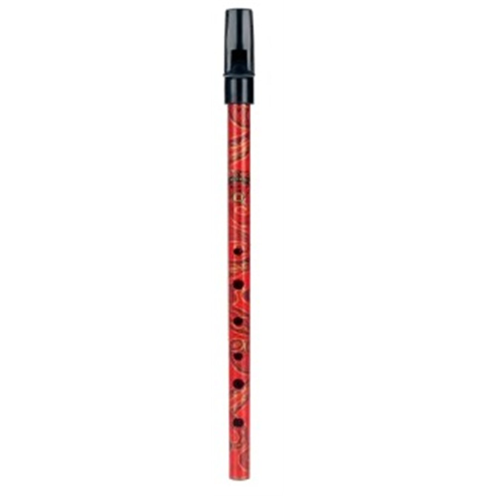 FLAUTA BOHO FLAGEOLET RE ROJA