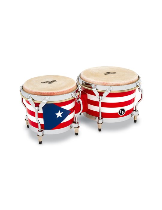 Bongo Matador MaderaBandera Puerto Rico