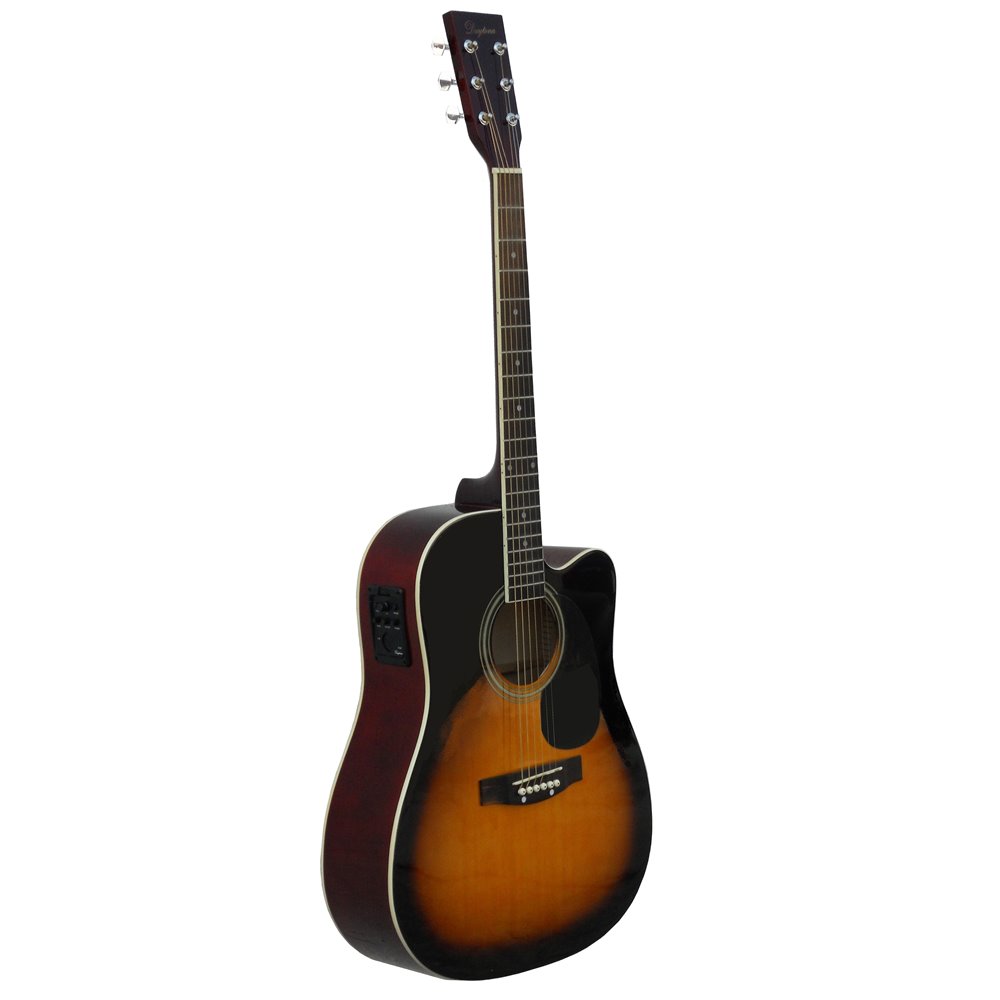 GUITARRA ACÚSTICA DAYTONA A411CE ELECTRIFICADA SOMBREADA