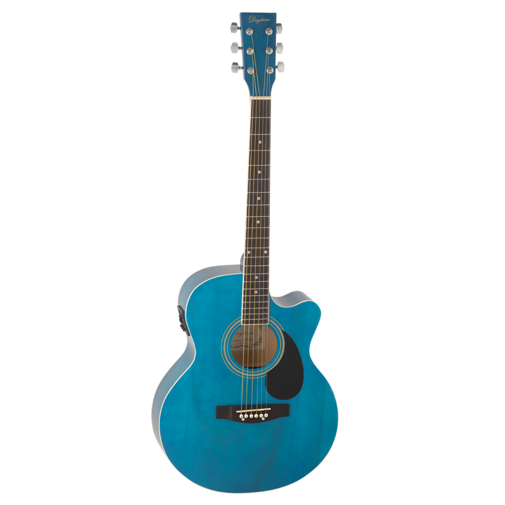 GUITARRA ACÚSTICA ELECTRIFICADA DAYTONA A401CEBL AZUL