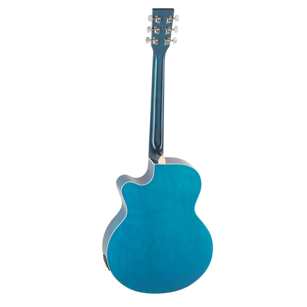 GUITARRA ACÚSTICA ELECTRIFICADA DAYTONA A401CEBL AZUL