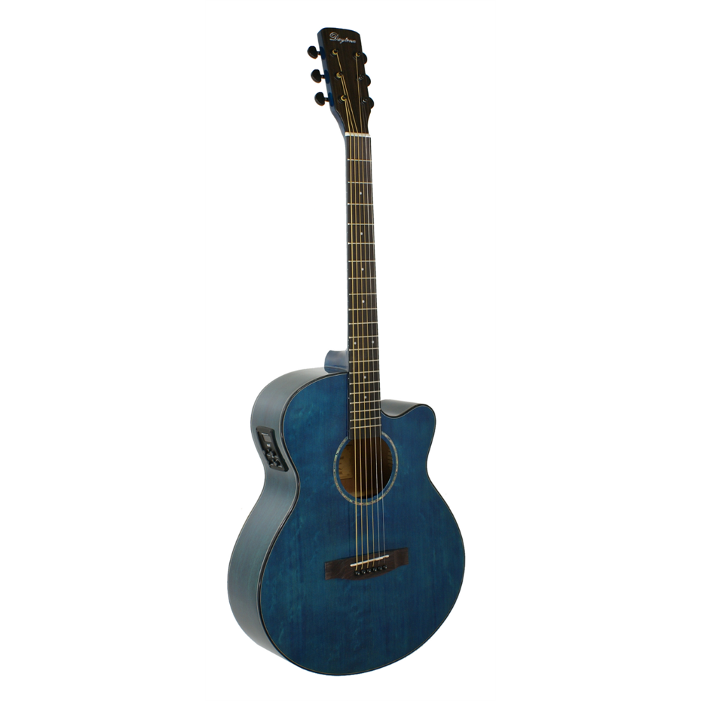 GUITARRA ACÚSTICA DAYTONA MINI JUMBO ELECTRIFICADA AZUL