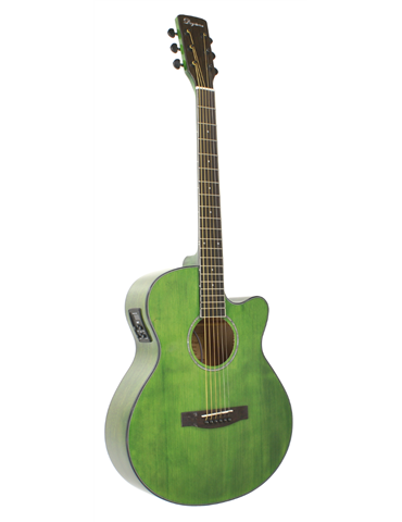 GUITARRA ACÚSTICA DAYTONA MINI JUMBO VERDE