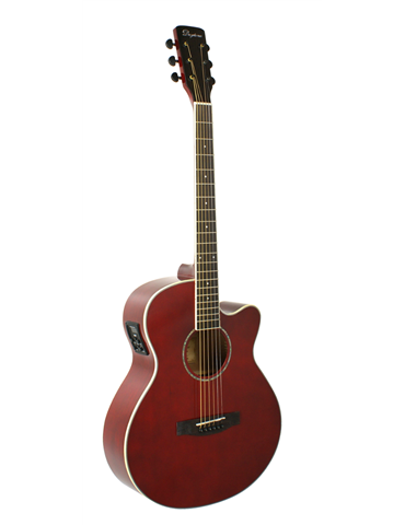 GUITARRA ACÚSTICA DAYTONA MINI JUMBO ROJA