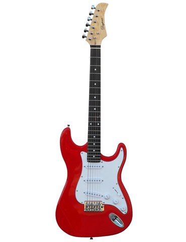 GUITARRA ELÉCTRICA DAYTONA TIPO STRATOCASTER ST-309 ROJA