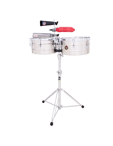 Timbales Tito Puente Acero13"/14"