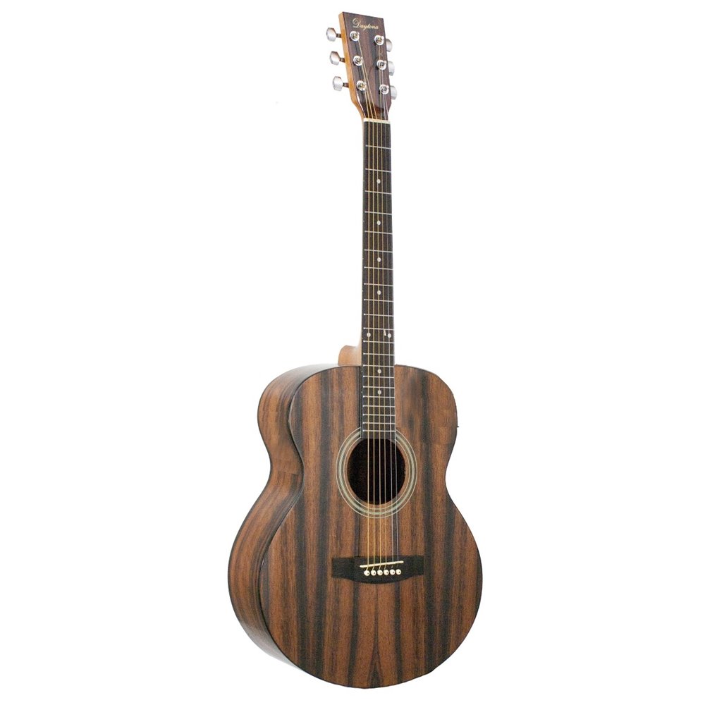 GUITARRA ACÚSTICA DAYTONA A401EB MINI JUMBO ÉBANO