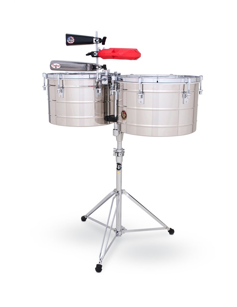 Timbales Tito Puente Thunder TimbsAcero inoxidable