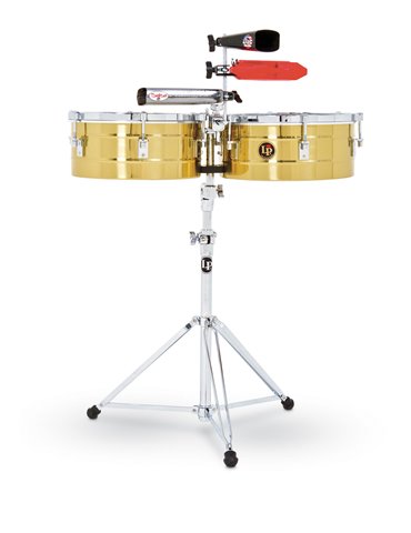 Timbales Tito Puente Solid Brass13"/14"