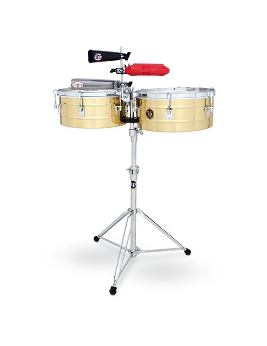 Timbales Tito Puente Solid Brass14"/15"