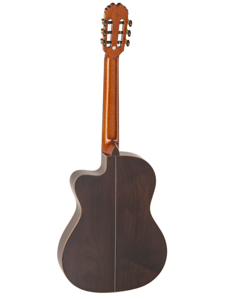 GUITARRA CLÁSICA ADMIRA VIRTUOSO ELECTRIFICADA FISHMAN CUERPO ESTRECHO CUTAWAY SERIE CONSERVATORIO