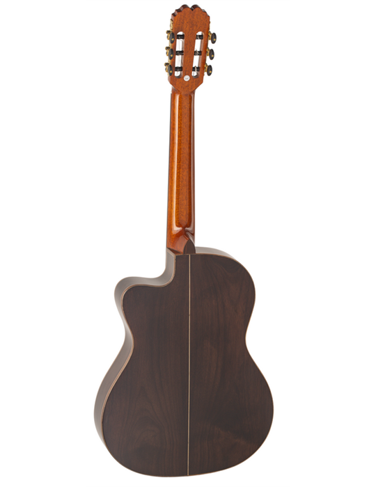 GUITARRA CLÁSICA ADMIRA VIRTUOSO ELECTRIFICADA FISHMAN CUERPO ESTRECHO CUTAWAY SERIE CONSERVATORIO