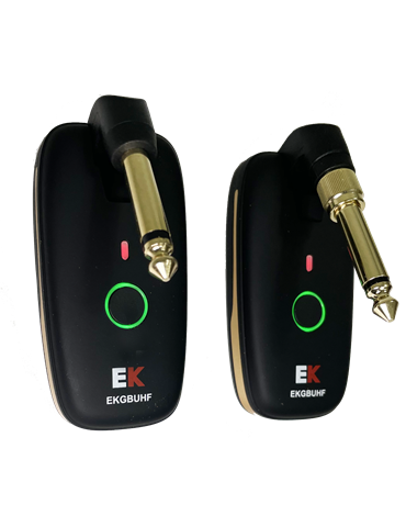 SISTEMA INALÁMBRICO EK UHF PARA GUITARRA Y BAJO