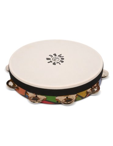 Panderetas World Beat una fila con parcheLP7023