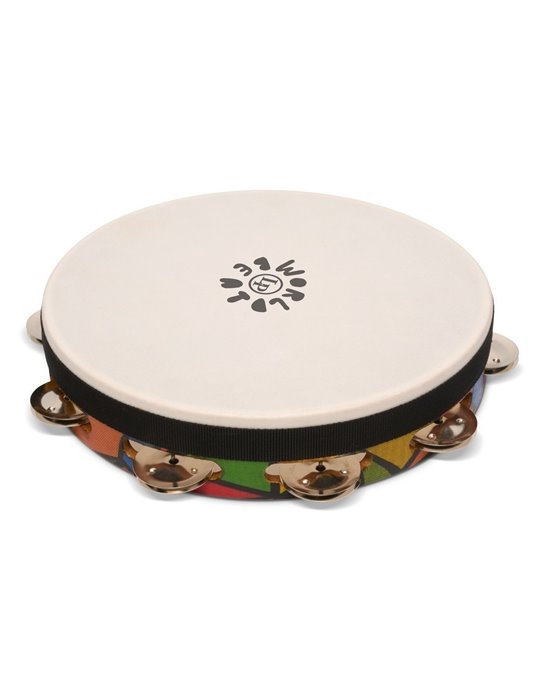 Panderetas World Beat una fila con parcheLP7023