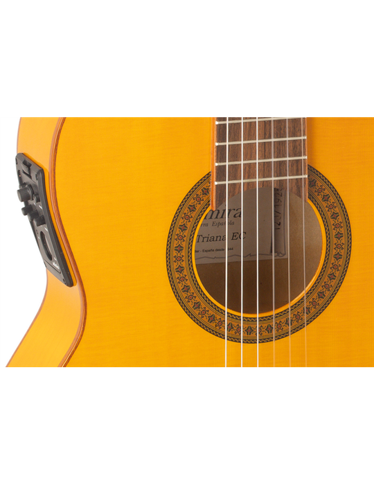 GUITARRA CLÁSICA ADMIRA TRIANA SERIE FLAMENCO ELECTRIFICADA CON FISHMAN