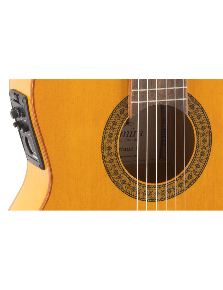 GUITARRA CLÁSICA ADMIRA TRIANA SERIE FLAMENCO ELECTRIFICADA CON EQ-6