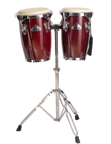 CONGAS JINBAO 8" + 9" ACABADO ROJO