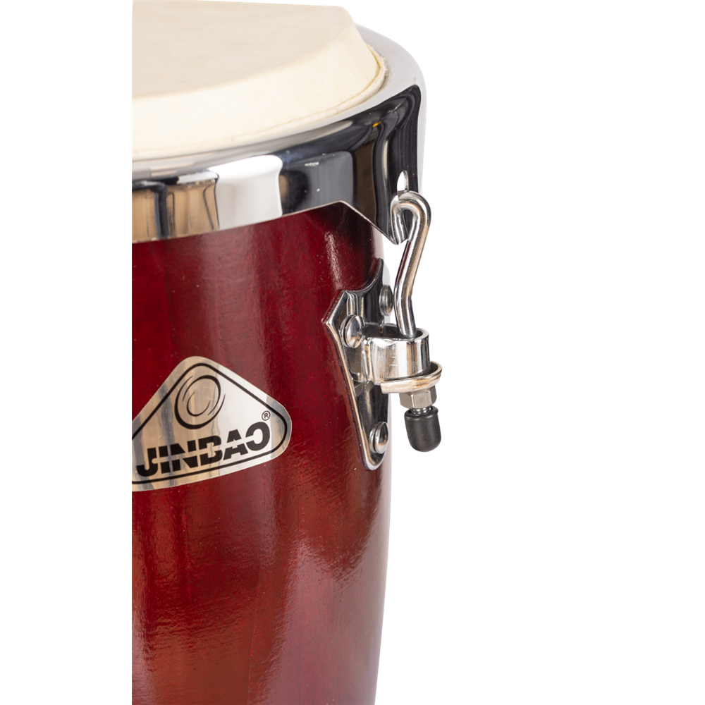 CONGAS JINBAO 8" + 9" ACABADO ROJO