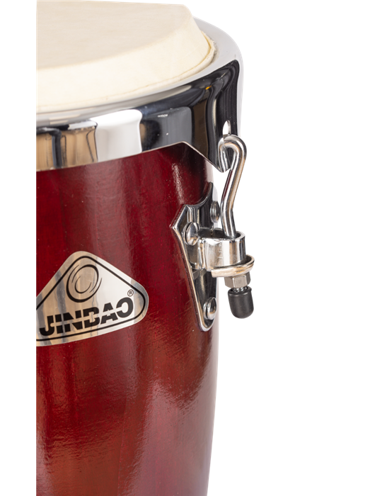CONGAS JINBAO 8" + 9" ACABADO ROJO
