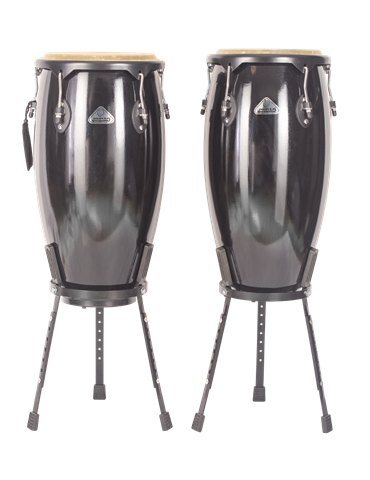 CONGAS JINBAO JBSH3BK NEGRAS 11 3/4" + 12 1/2"