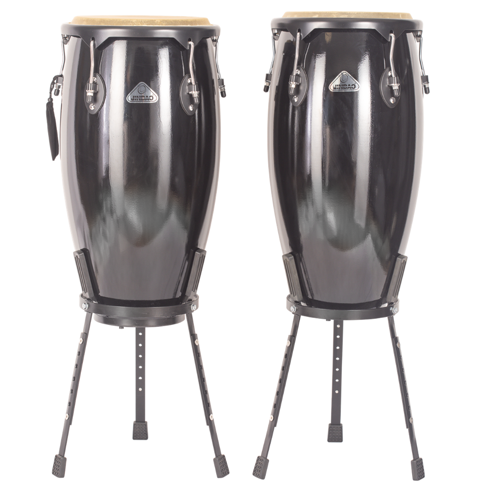 CONGAS JINBAO JBSH3BK NEGRAS 11 3/4" + 12 1/2"