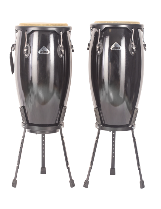 CONGAS JINBAO JBSH3BK NEGRAS 11 3/4" + 12 1/2"