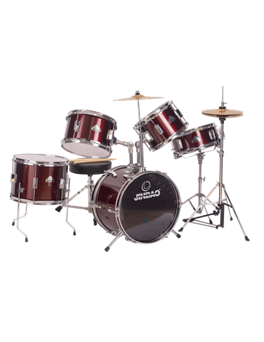 BATERÍA JINBAO JUNIOR 1045 ROJA 2
