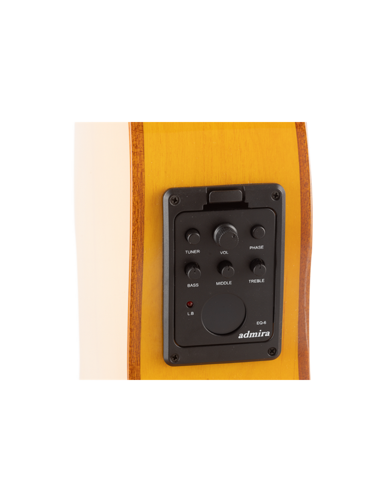 GUITARRA CLÁSICA ADMIRA TRIANA SERIE FLAMENCO ELECTRIFICADA CON EQ-6