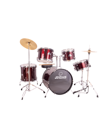 BATERÍA JINBAO PO605 STAGE 20 JAZZ ROJA