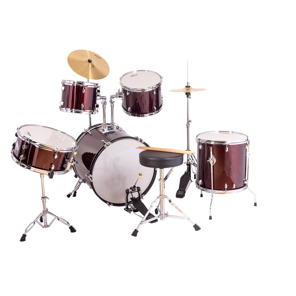 BATERÍA JINBAO PO605 STAGE 20 JAZZ ROJA