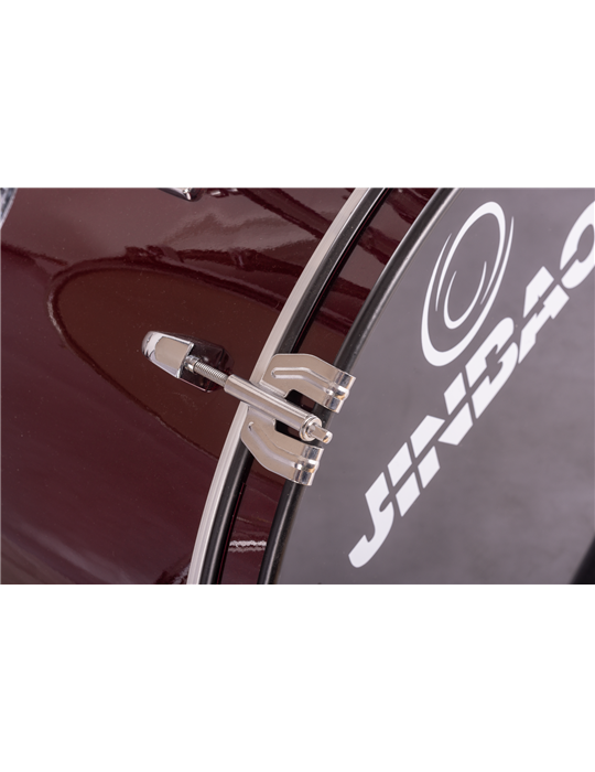 BATERÍA JINBAO PO605 STAGE 20 JAZZ ROJA