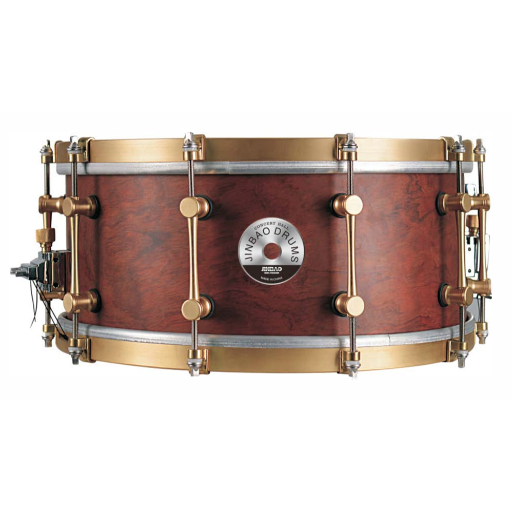 CAJA JINBAO 14" x 6,5" PALISANDRO ROJO