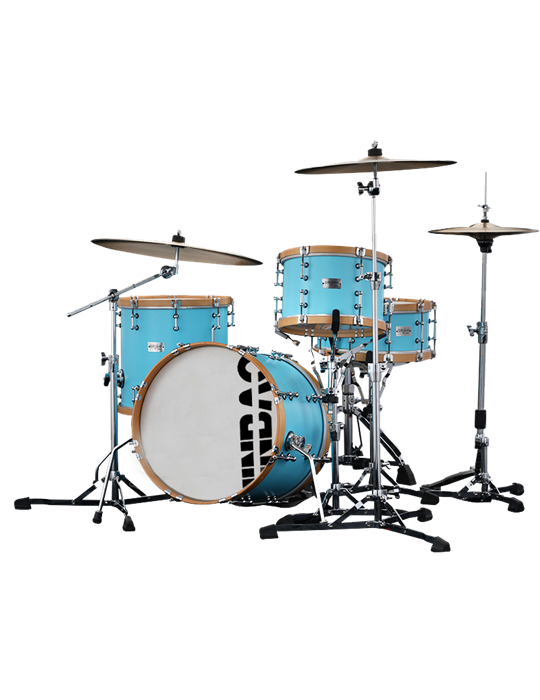 BATERÍA JINBAO ORIGIN BOMBO DE18" AZUL CLARO