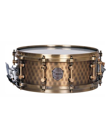 CAJA JINBAO 14" x 6.5" BRONCE MARTILLEADO